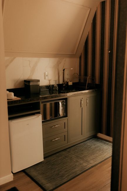 Cozinha compacta mobiliada